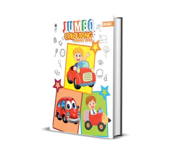 Jumbo Colouring Book Orange