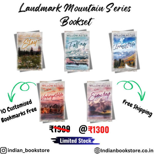 Landmark Mountain Series Bookset with Bookmarks (Stay, Falling, Irresistible, Unforgettable, Someday)