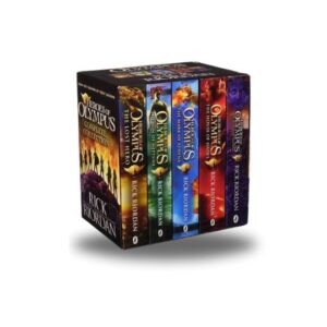 Heroes of Olympus book set by Rick Riordan