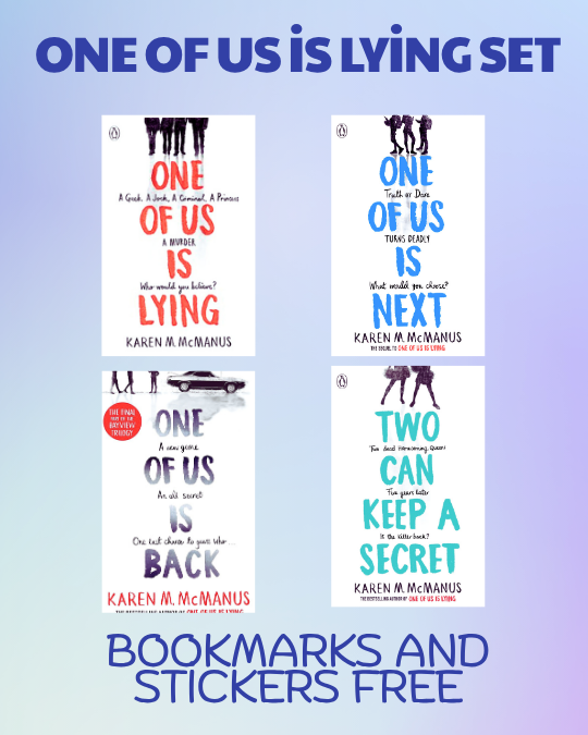 One of Us is Lying Set by Karen M McManus