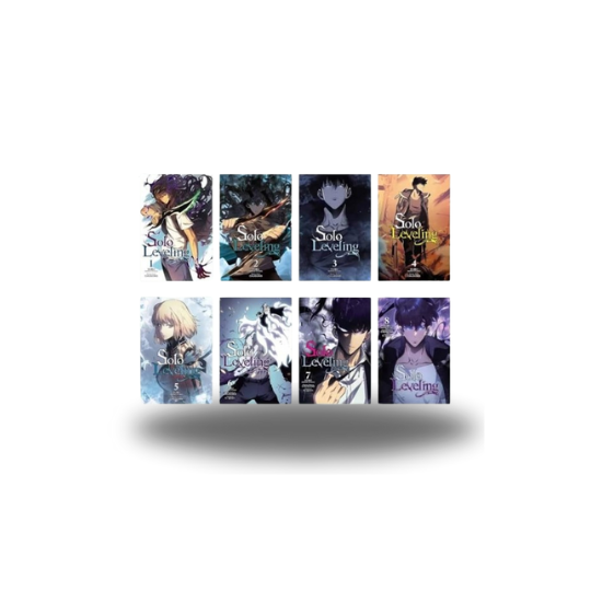 Solo Leveling Manga Vol. 1 to 8 by Kisoryong Chugong