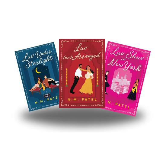 Luv Under Starlight, Luv Shuv In New York, Luv Un-Arranged (3 books) by N.M. Patel