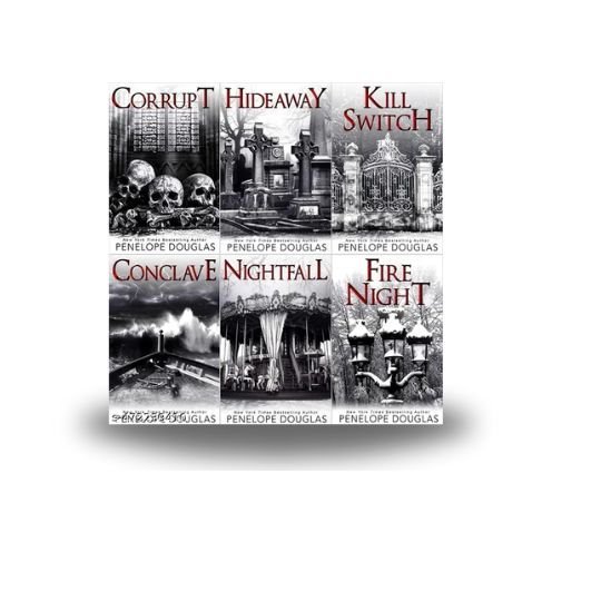 'Devil's Night 1 To 6 Book series Corrupt , Hideaway , Kill Switch , Conclave , Nightfall , Fire Night by Penelope Douglas