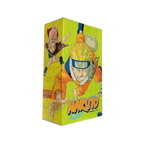 Naruto Manga Box Set of 27 Volumes