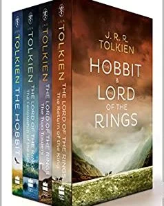 The Hobbit and the Lord of the Rings [4 Books] Boxed Set by JRR Tolkien