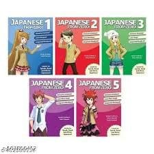Japanese From Zero! (5 book series) by George Trombley